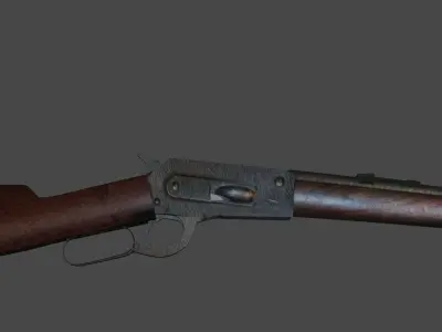 Wincester rifle 3D model