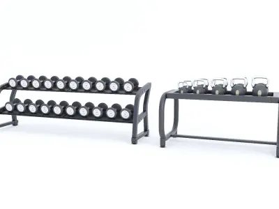 GYM GALLERY 3D model