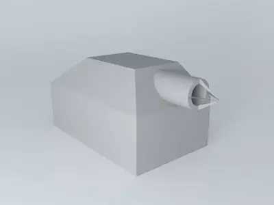 mortality cannon Free 3D model