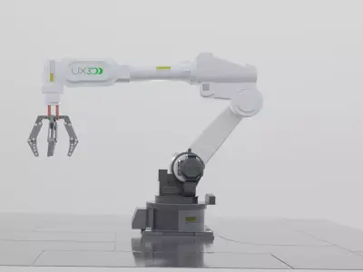 Machine arm 3D model