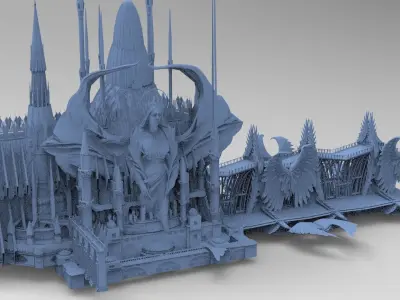 Dungeon of Cathedral of the Depths 1 3D model