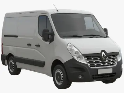 Renault Master 2015 PanelVan L1H1 3D model