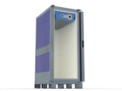 Insulated Container TBX 1070 3D model