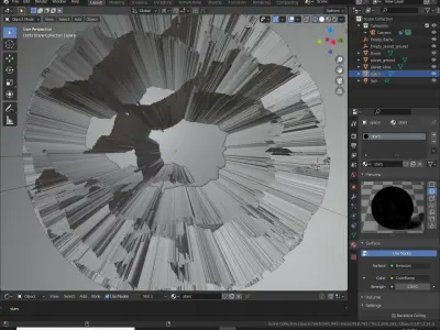 Lava Planet 3D model