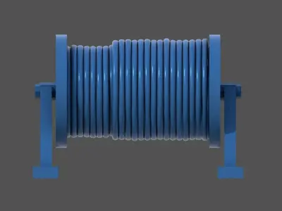 Naval hose reels - Personal license - 1-200 scale 3D print model