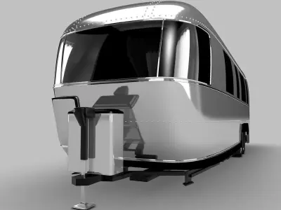 Airstream-Camper airstream trailer 3D model