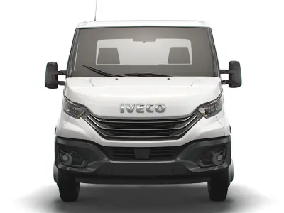 Iveco Daily Single Cab L5 Chassis 2022 3D model