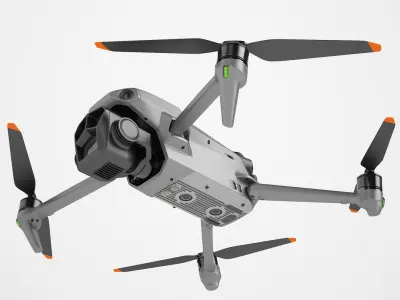 Drone Generic 12 3D model