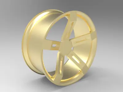Car Rim 3D model