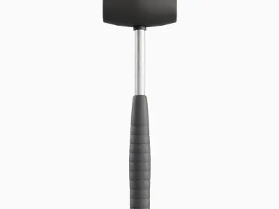 Industrial Rubber Hammer B 01 3D model