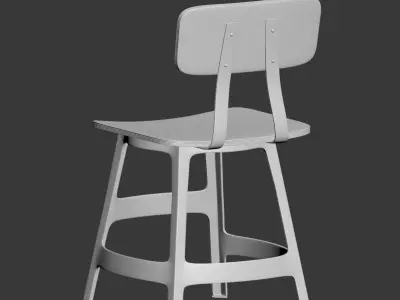 Yardbird Chair 3D model