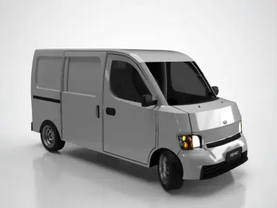 VAN - light commercial vehicles van 3D MODEL 3D model