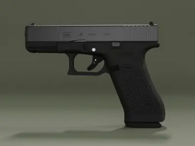 HQ G45 Low-poly 3D model
