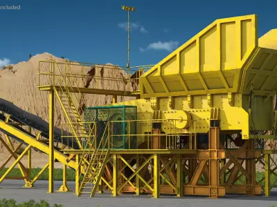  Stone Crusher Machine with Coal 