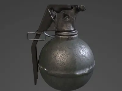 m69 grenade Low-poly 3D model