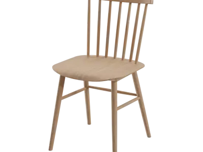  Oak Spindle Dining Chair Model 