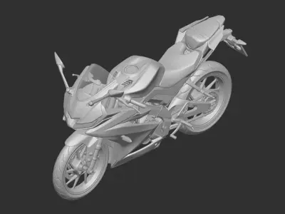 SUPERBIKE TRICKS 3D print model