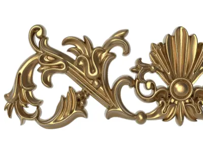 decorative pattern ready for 3D printing 3D model 60