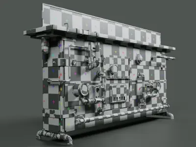 The machine age lamp company Low-poly 3D model