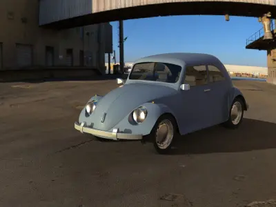 volkswagen-beetle-13 3D model