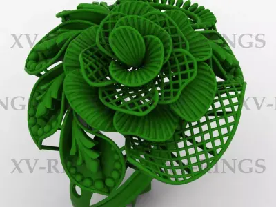 NEW TURKISH RING XV-04 3D print model
