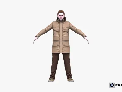 3D People Winter People Vol 01 