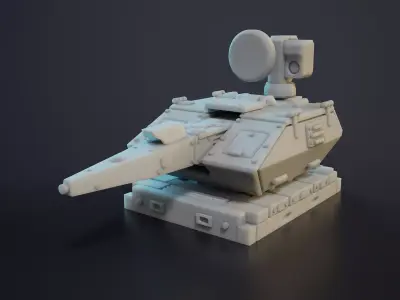 Skynex Air Defense System Scale 1 100 3D Print 3D print model
