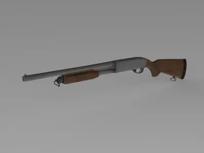 Shot Gun 3D model purchase