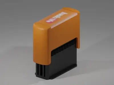 Automatic Stamp 3D model