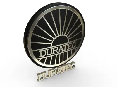 duratec logo 3D model
