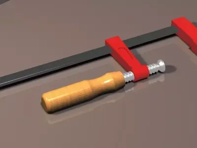 Red Press Free 3D model