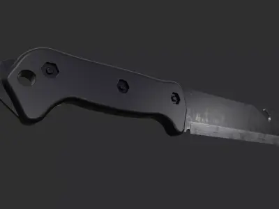 Kabar Knife 3D model
