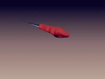 Knife weapon  3D model