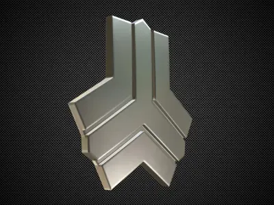 saipa logo 3D model