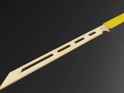 Sword-09 Low-poly 3D model