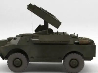 rocket launcher 3D model 5