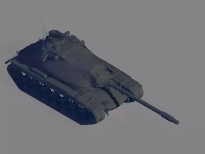 M103 Tank 3D model