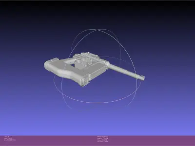 Attack On Titan Season 4 Gear Gun Handle 3D model