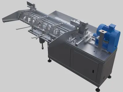 Shrinking Machine 3D model