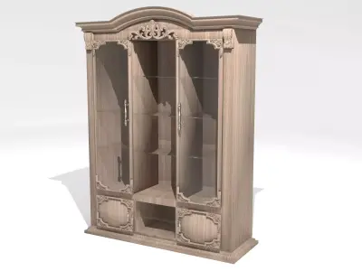 Silverware Cabinet 3D model