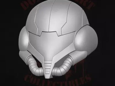 Samus Metroit Fan Art STL Files for Action Figures 3D print model