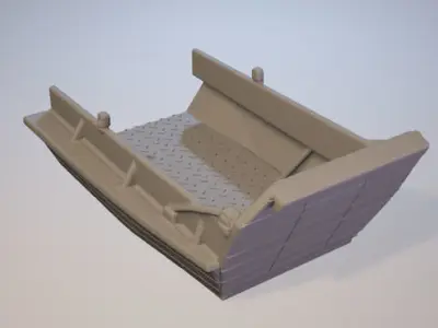 US landingcraft -stl file-  3D print model