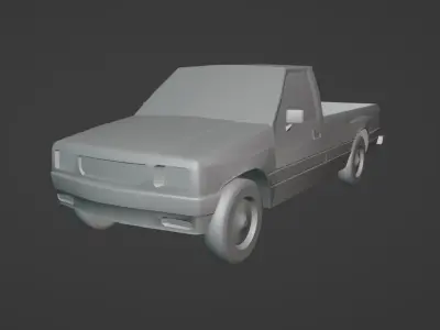 Chevrolet Luv Low-poly 3D model
