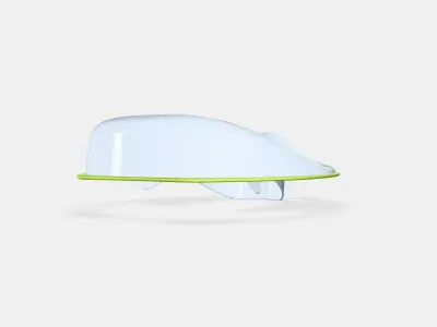 TOSSIG Toilettensitz Low-poly 3D model