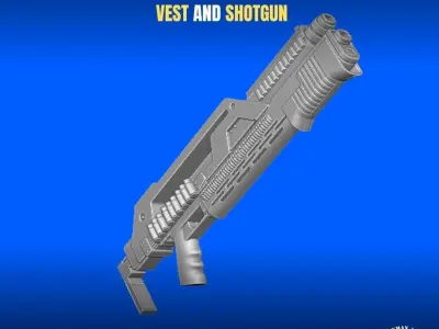 Space Kit for Action figures 3D print model