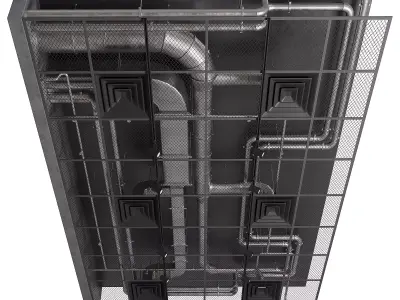 Ceiling 04 Low-poly 3D model