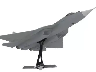SU-57 3D print model