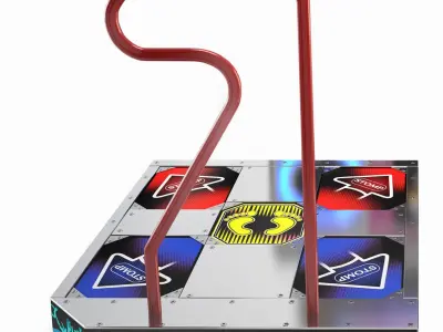 Pump It Up Fiesta Dance Machine 3D model