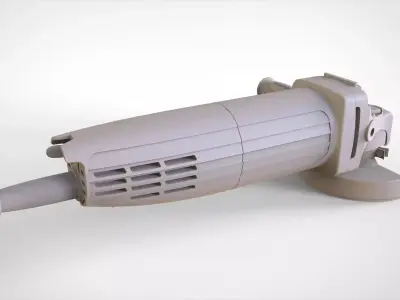 Angle Grinder 3D model 3D model