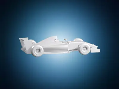 Race Car 3D Print Model 3D print model